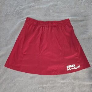 Osaka World Training Skort in Red Racquetball Tennis Golf Womens Size Small